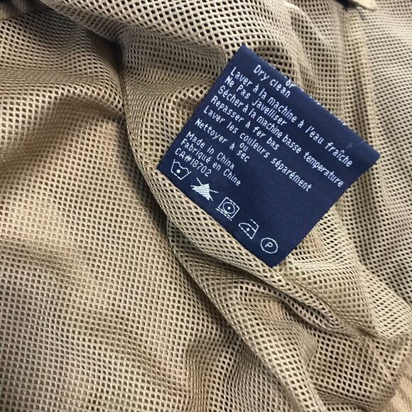 Dockers Stain Defender Men's Bomber Beige Tan Full Zip Jacket XL 19546 - Picture 7 of 14